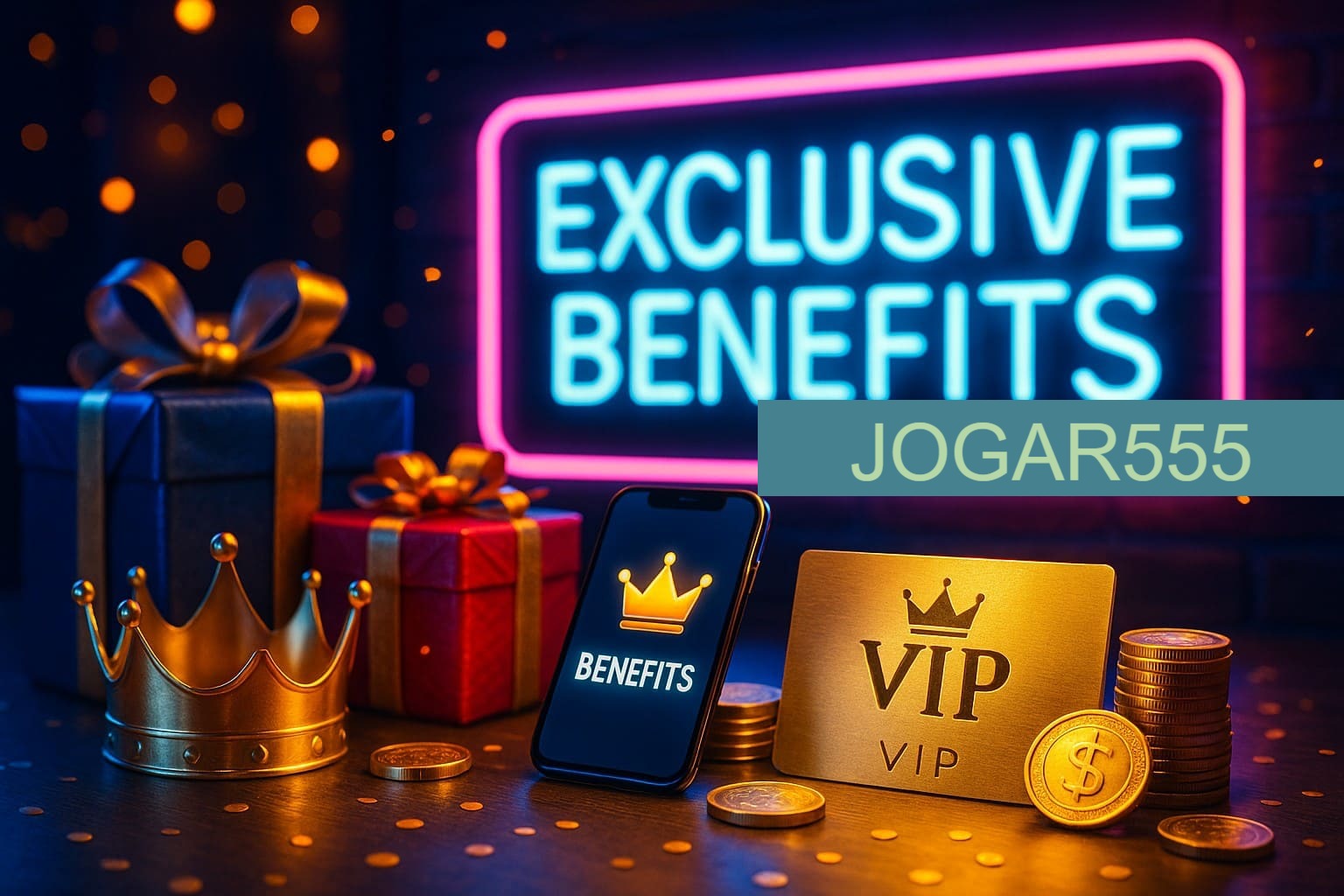 Benefícios do JOGAR555