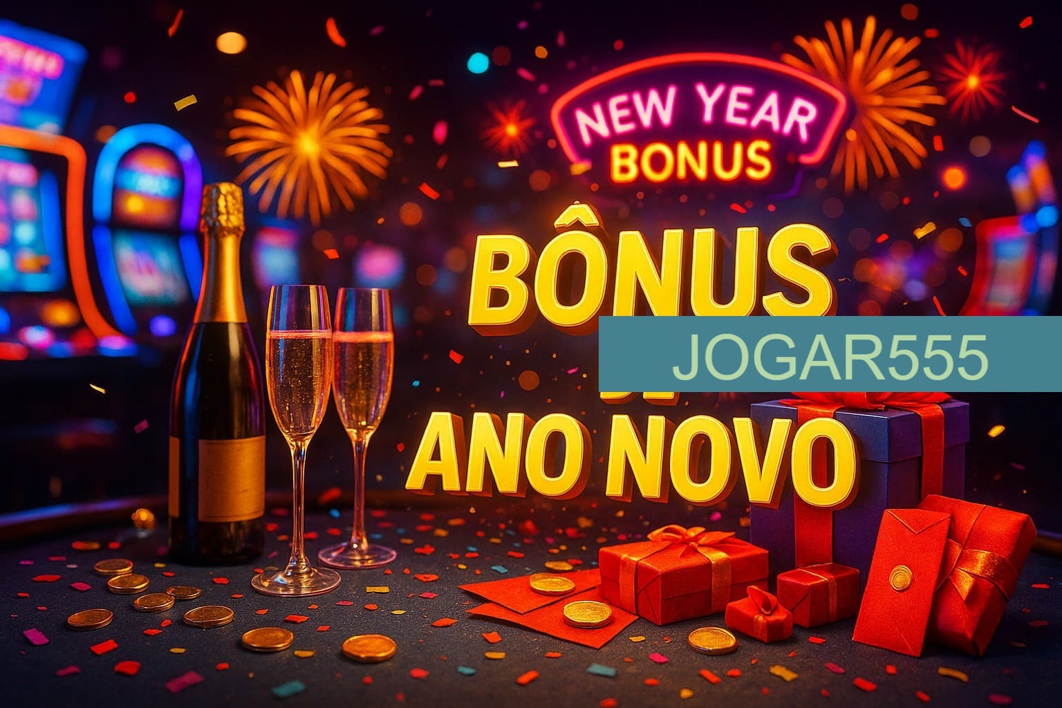 Promoções de Ano Novo no JOGAR555